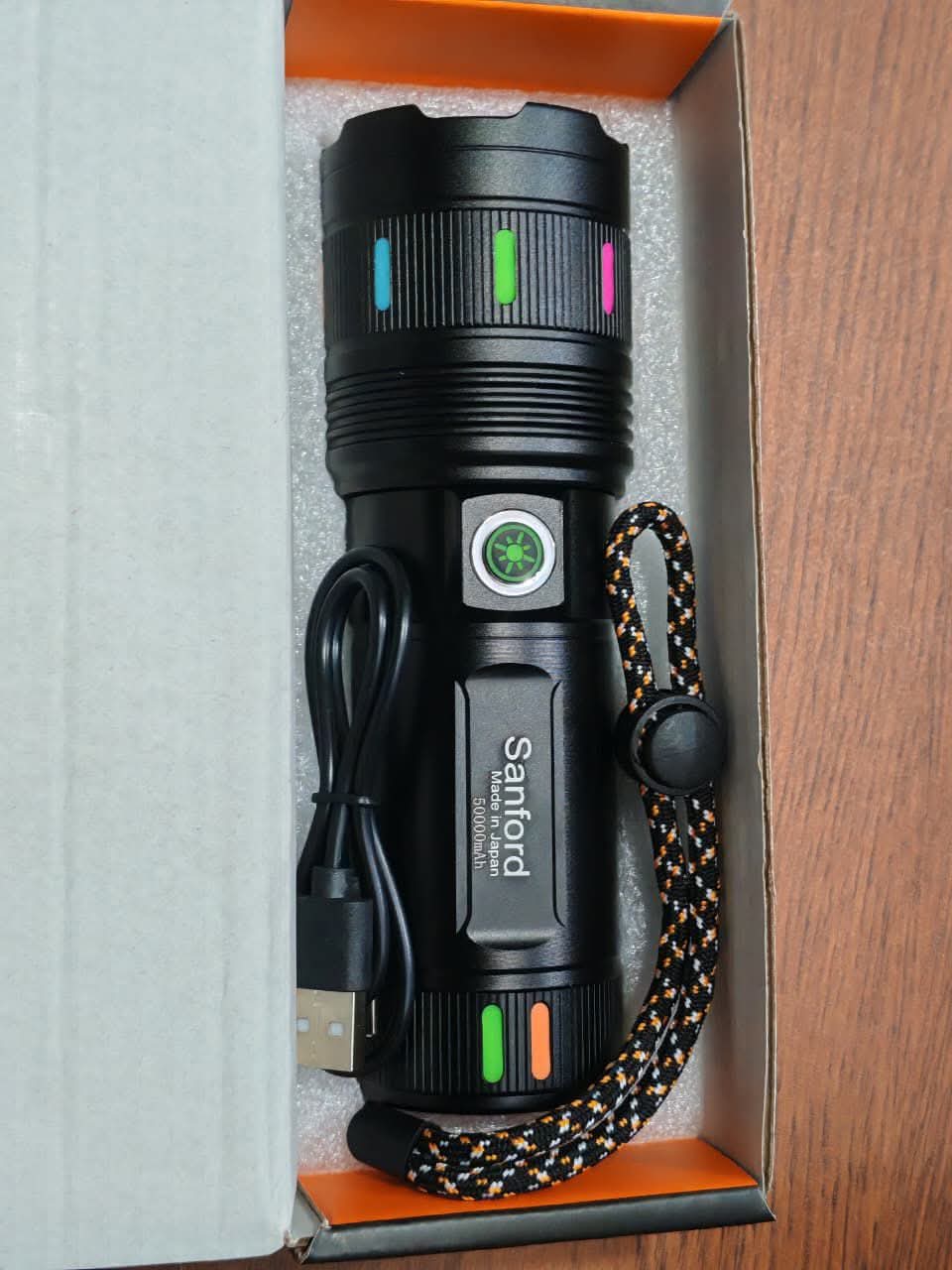 Sanford Rechargeable LED Flashlight